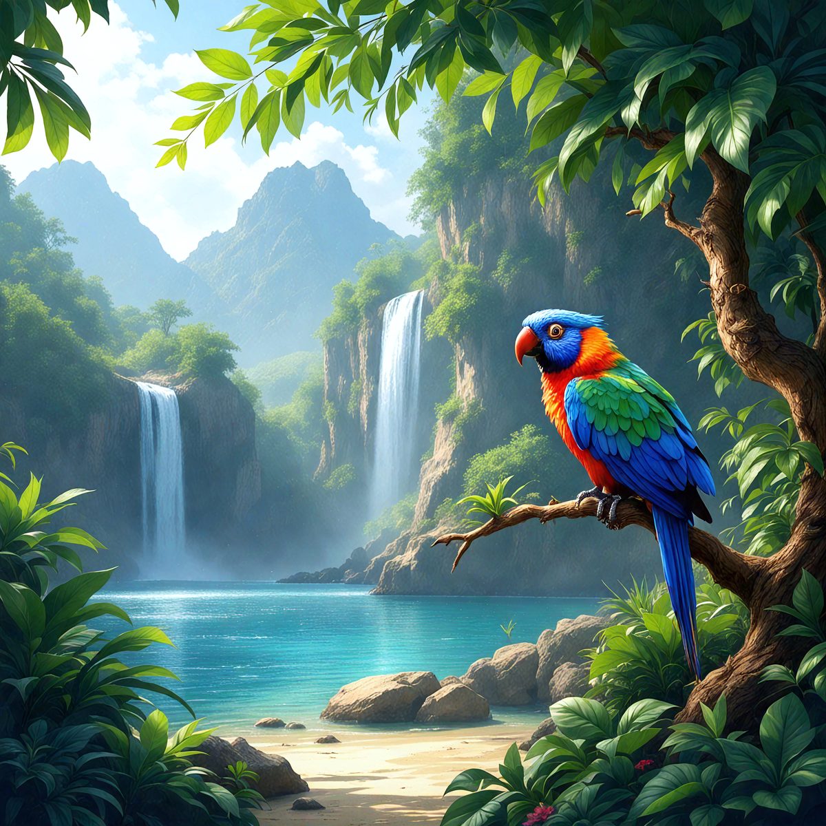 334799d7-0859-4c17-b8fc-f6ebd7e3ba20-an-island-with-a-waterfall-and-a-rare-colorful-bird-s (67)_250320195816_Filename Text 2_01001_Filename Text 3_result.jpg
